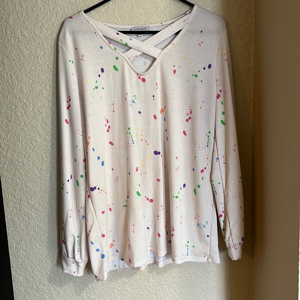Top from Jennaration Boutique. Size XL